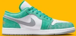 Sneakers Nike Air Jordan 1 Low Special Edition "Emerald White" - Maat 38