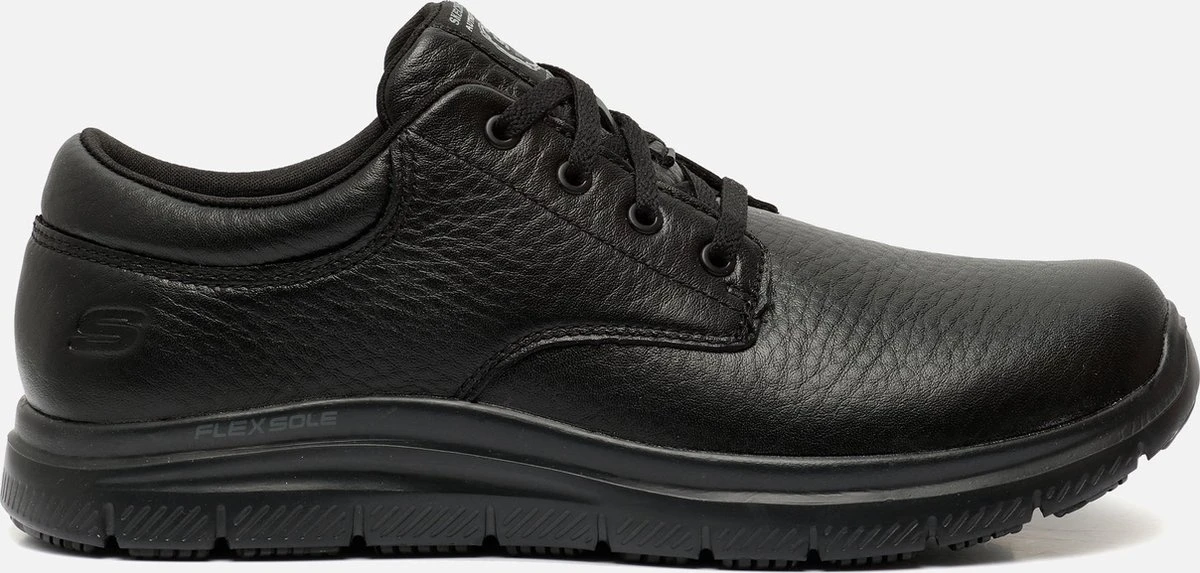 Skechers Work Relaxed Fit Sneakers Zwart 300314 - Heren - Maat 44 3 Skechers Work Relaxed Fit Sneakers Zwart 300314 - Heren - Maat 44