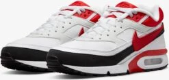 Nike Air Max BW -Classic BW Heren Sneaker - Wit/rood/zwart - Maat: 42.5 -Nike Winkel 1200x573