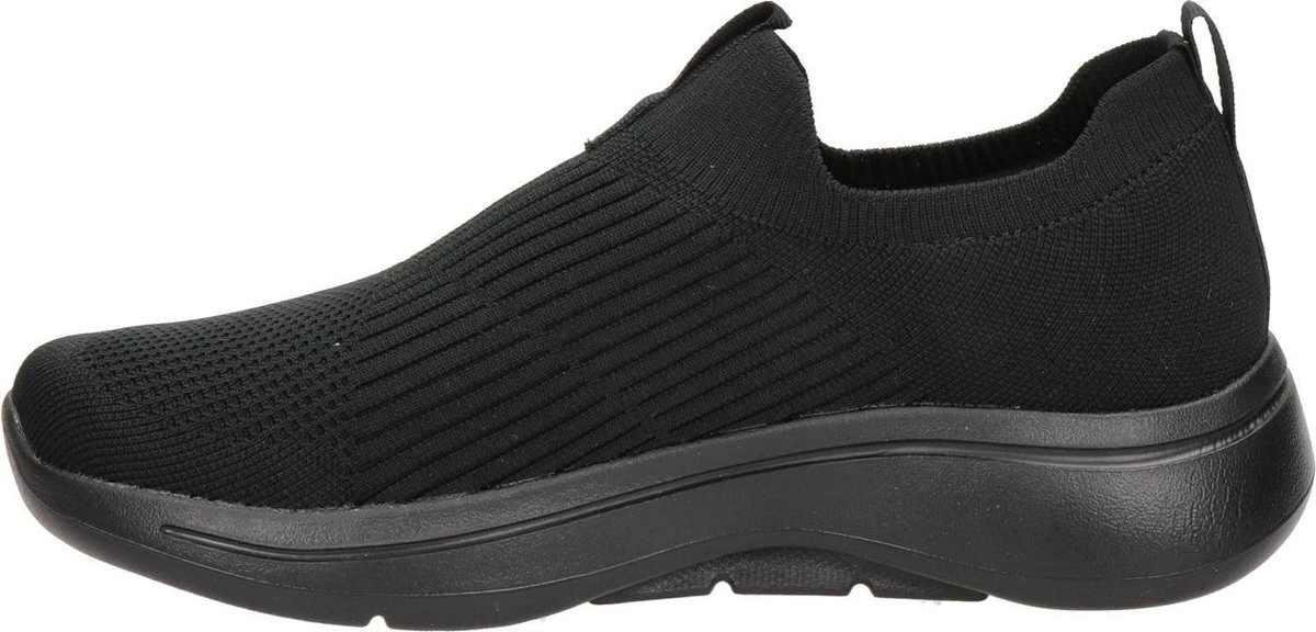 Skechers Go Walk Heren Instapschoen - Zwart Zwart - Maat 44 6 Skechers Go Walk Heren Instapschoen - Zwart Zwart - Maat 44 - Afbeelding 4