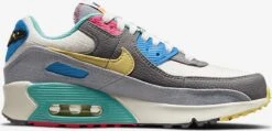 Nike Air Max 90 Sneakers - Phantom/Iron Grey/Rush Pink/Celery - Maat 38.5 -Nike Winkel 1200x578 7