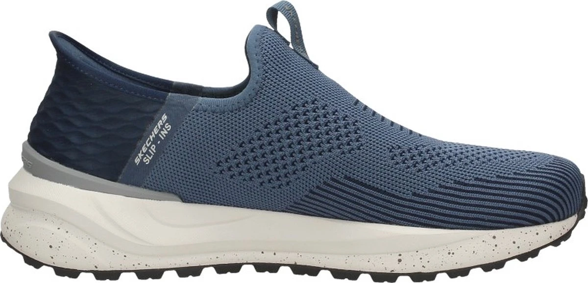 Skechers Bogdin Instappers Blauw Textiel - Heren - Maat 47 5 Skechers Bogdin Instappers Blauw Textiel - Heren - Maat 47 - Afbeelding 3