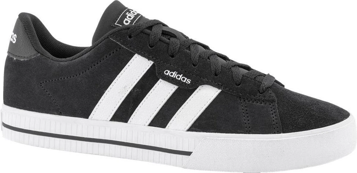 Adidas Daily 3.0 Heren Sneakers Zwart/wit - Maat 46 - Echt Leer 3 Adidas Daily 3.0 Heren Sneakers Zwart/wit - Maat 46 - Echt Leer