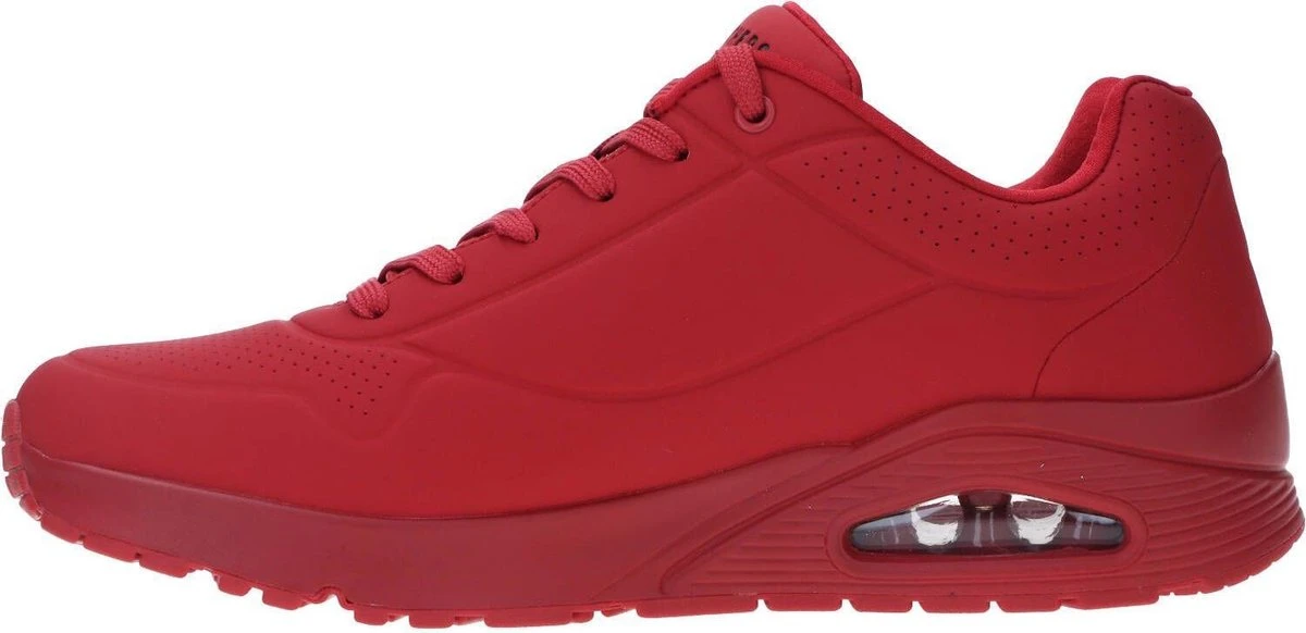 Skechers Uno Stand On Air Heren Sneakers - Rood - Maat 43 4 Skechers Uno Stand On Air Heren Sneakers - Rood - Maat 43 - Afbeelding 2