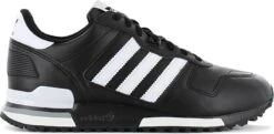 Adidas Originals ZX 700 - Heren Sneakers Sport Schoenen Leer Zwart G63499 750 - Maat EU 46 UK 11