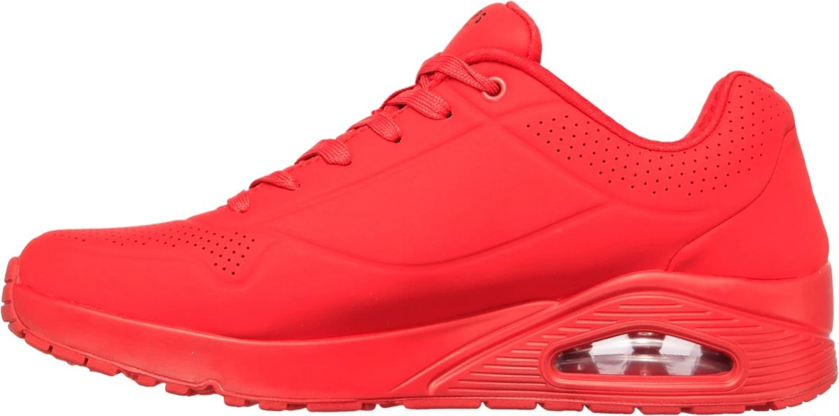 Skechers Uno Stand On Air Heren Sneakers - Rood - Maat 46 17 Skechers Uno Stand On Air Heren Sneakers - Rood - Maat 46 - Afbeelding 15