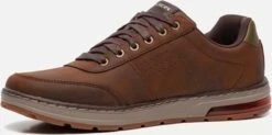 Skechers Evenston-Fanton Heren Veterschoenen - Dark Brown - Maat 44 -Nike Winkel 1200x597 17