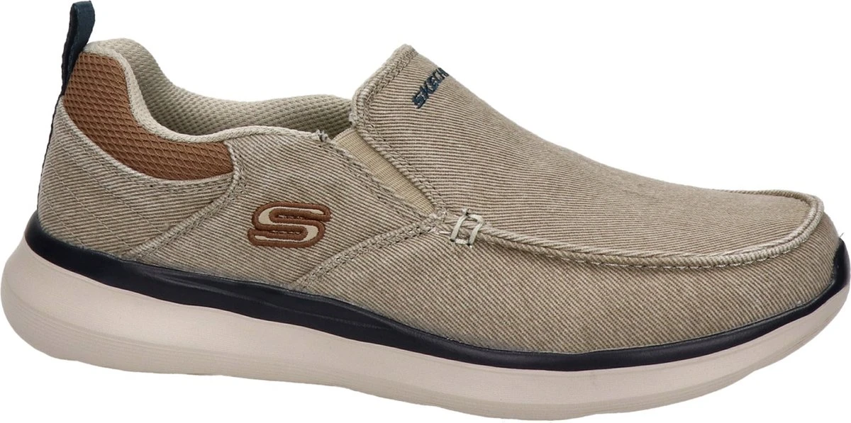 Skechers Delson 2.0 Heren Instappers - Sand - Maat 46 11 Skechers Delson 2.0 Heren Instappers - Sand - Maat 46 - Afbeelding 9