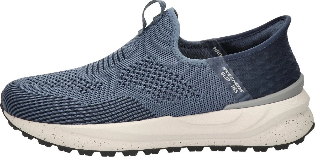 Skechers Bogdin Instappers Blauw Textiel - Heren - Maat 47 18 Skechers Bogdin Instappers Blauw Textiel - Heren - Maat 47 - Afbeelding 16