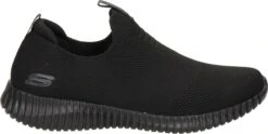 Skechers Elite Flex Wasik Heren Instappers - Zwart - Maat 42