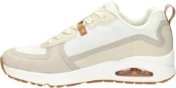 Skechers Uno Layover Sneakers Wit Textiel - Heren - Maat 42 -Nike Winkel 1200x602 2
