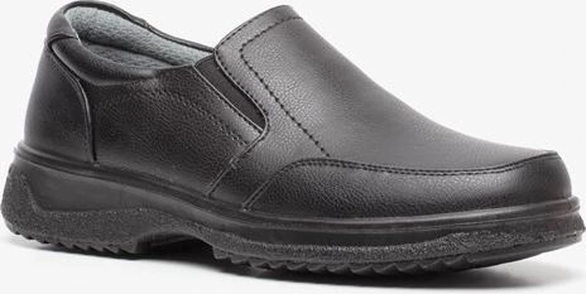 Zwarte Heren Instappers - Maat 46 3 Zwarte Heren Instappers - Maat 46