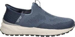Skechers Bogdin Instappers Blauw Textiel - Heren - Maat 42 -Nike Winkel 1200x603 17