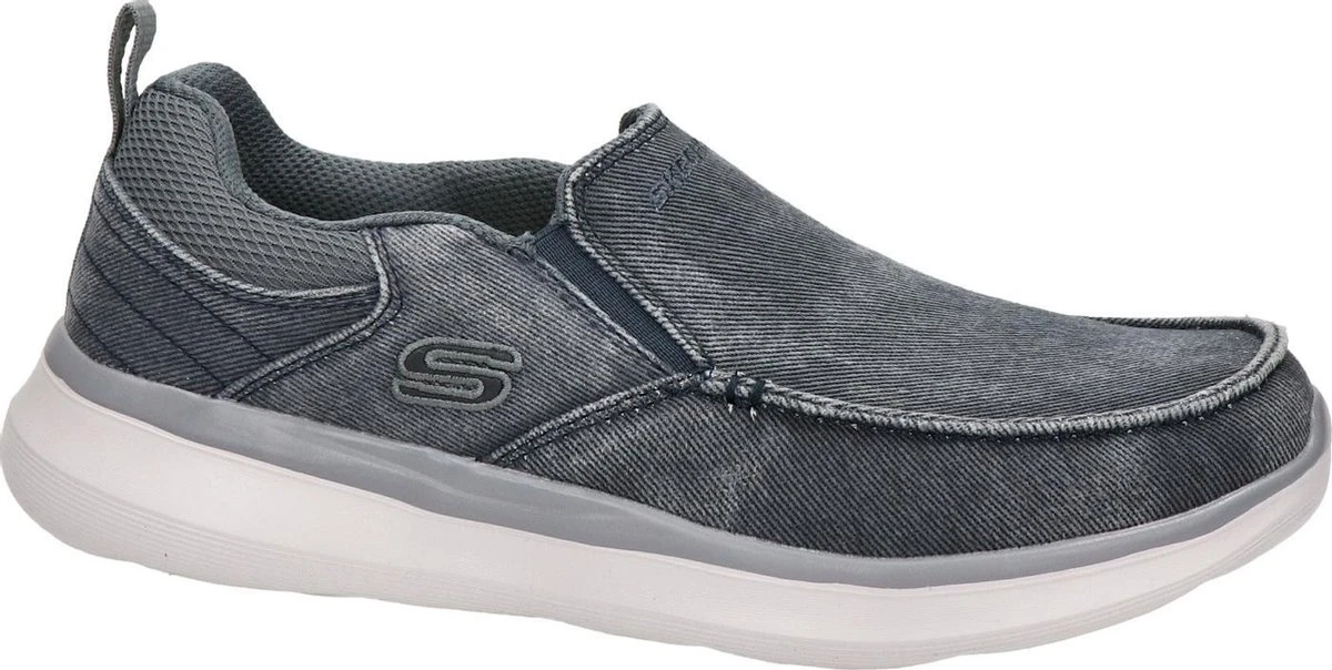 Skechers Delson 2.0 Heren Instappers - Blauw - Maat 48,5 10 Skechers Delson 2.0 Heren Instappers - Blauw - Maat 48,5 - Afbeelding 8