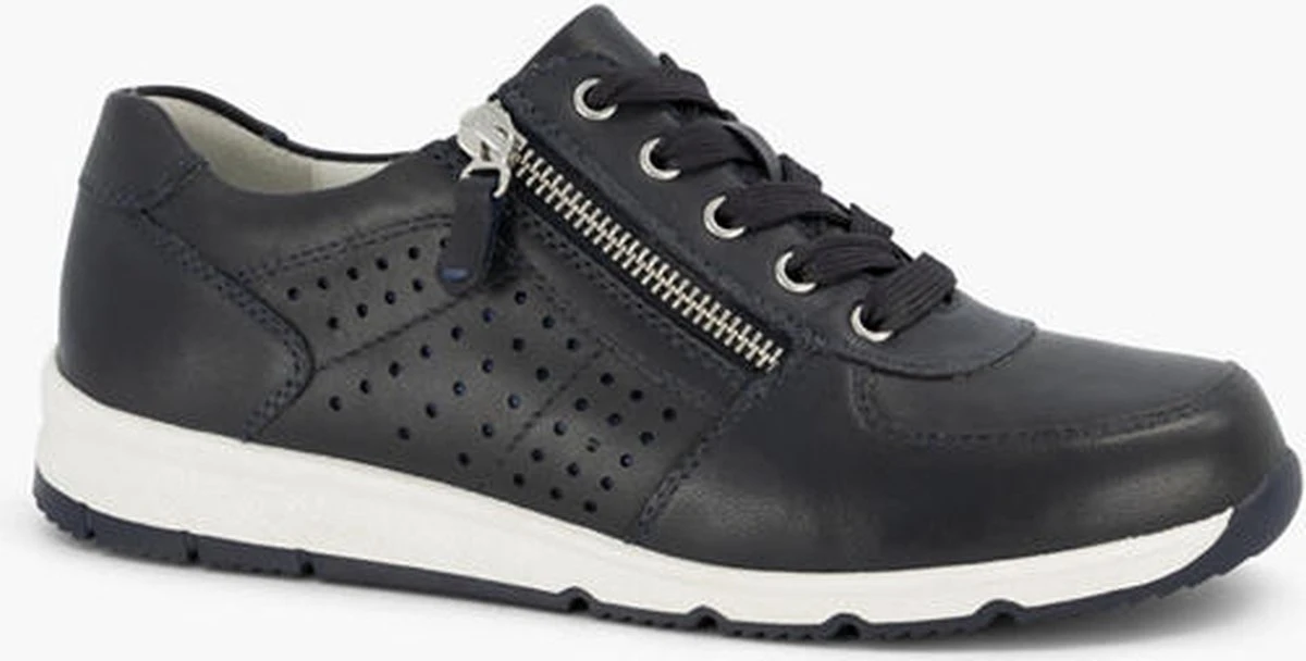 Medicus Donkerblauwe Leren Sneaker - Maat 38 6 Medicus Donkerblauwe Leren Sneaker - Maat 38 - Afbeelding 4