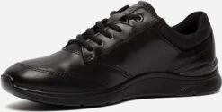 ECCO Irving Leren Heren Veterschoenen - Zwart - Maat 43 - Uitneembare Zool -Nike Winkel 1200x608 6
