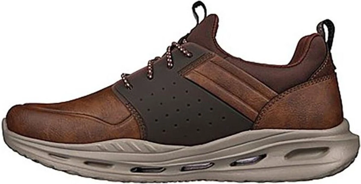 Skechers Arch Fit Orvan Sneaker - Mannen - Bruin/Cognac - Maat 43 6 Skechers Arch Fit Orvan Sneaker - Mannen - Bruin/Cognac - Maat 43 - Afbeelding 4