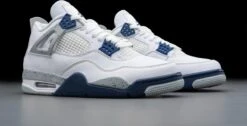 Nike Air Jordan 4 Retro Midnight Navy DH6927-140 Maat 43 Kleur Als Op Foto Schoenen -Nike Winkel 1200x612 5
