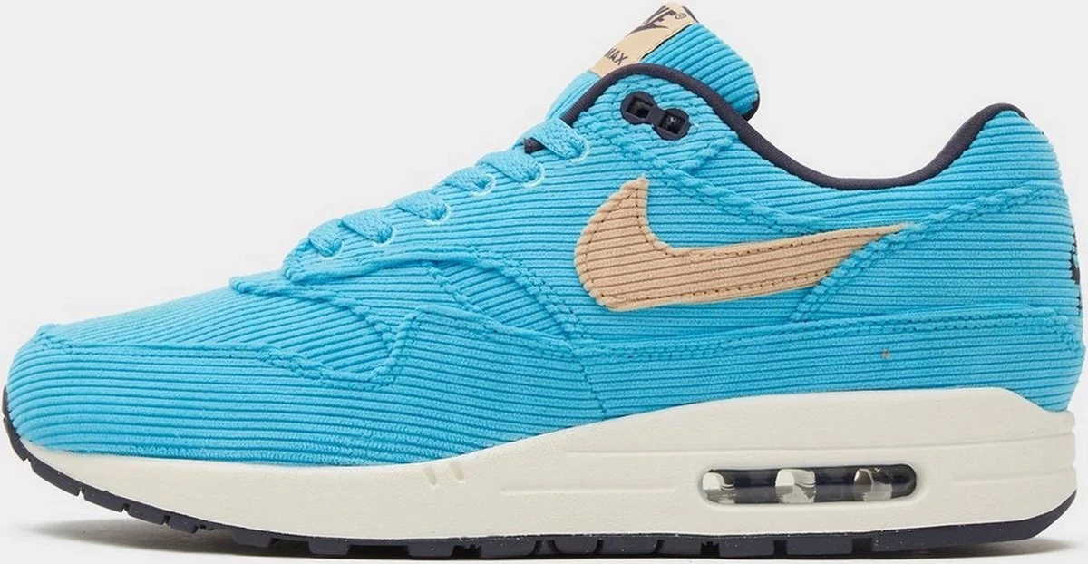 Nike Air Max 1 | PRM Corduroy | FB8915-400 | Baltic Blue | Maat 43 | Mens US 9.5 | UK 8.5 3 Nike Air Max 1 | PRM Corduroy | FB8915-400 | Baltic Blue | Maat 43 | Mens US 9.5 | UK 8.5