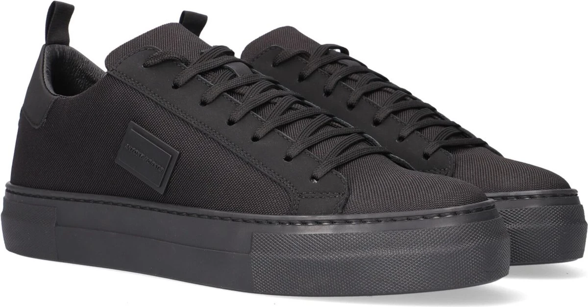 Antony Morato Mmfw01413 Lage Sneakers - Heren - Zwart - Maat 42 4 Antony Morato Mmfw01413 Lage Sneakers - Heren - Zwart - Maat 42 - Afbeelding 2