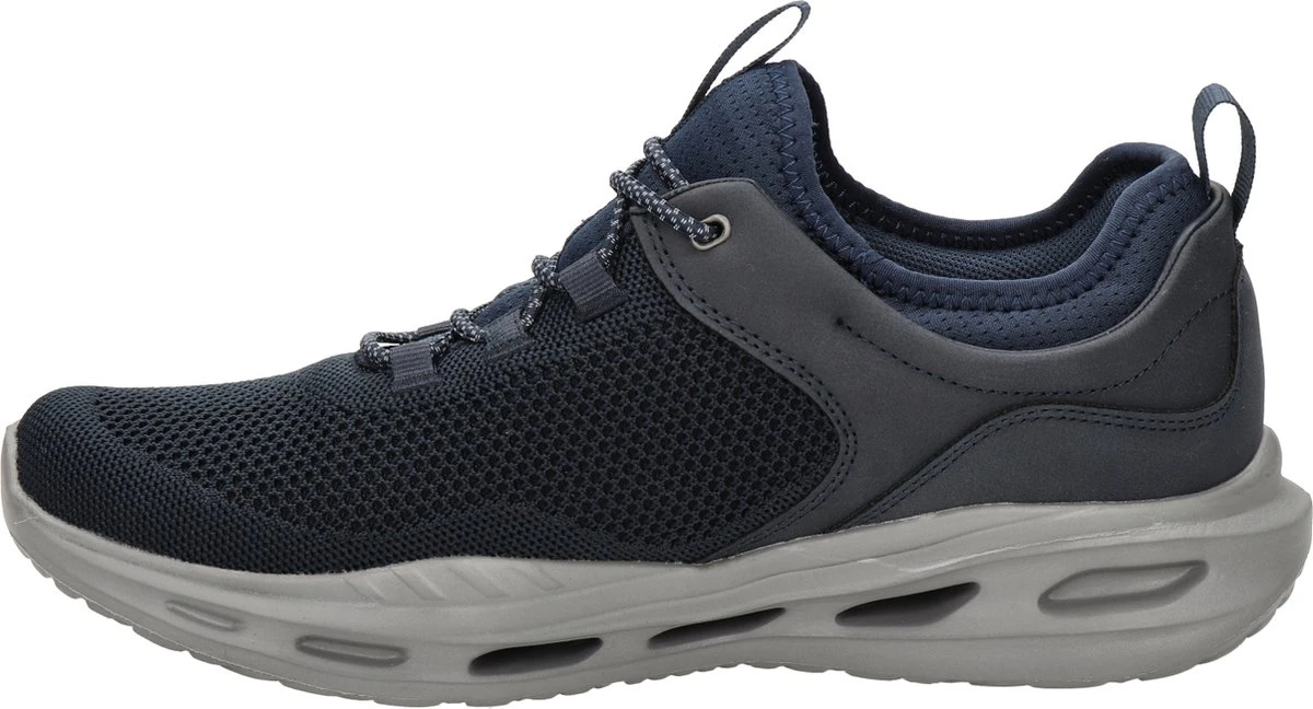 Skechers Arch Fit Orvan Heren Instapschoen - Blauw - Maat 45 3 Skechers Arch Fit Orvan Heren Instapschoen - Blauw - Maat 45