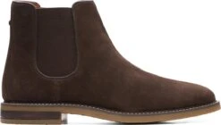 Clarks - Heren Schoenen - Jaxen Chelsea - G - Bruin - Maat 9,5