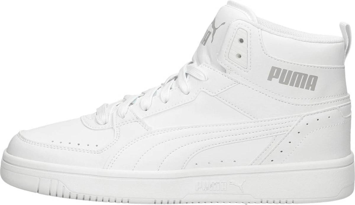 PUMA Rebound JOY Unisex Sneakers - White/Limestone - Maat 43 9 PUMA Rebound JOY Unisex Sneakers - White/Limestone - Maat 43 - Afbeelding 7