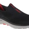 Skechers Go Walk 6 216202-BKRD, Mannen, Zwart, Sneakers,Sportschoenen, Maat: 46