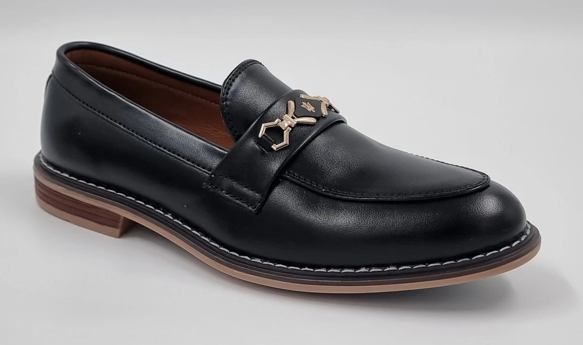 TOMSHOES - Heren Schoenen - Heren Loafers - Zwart - Maat 43 3 TOMSHOES - Heren Schoenen - Heren Loafers - Zwart - Maat 43