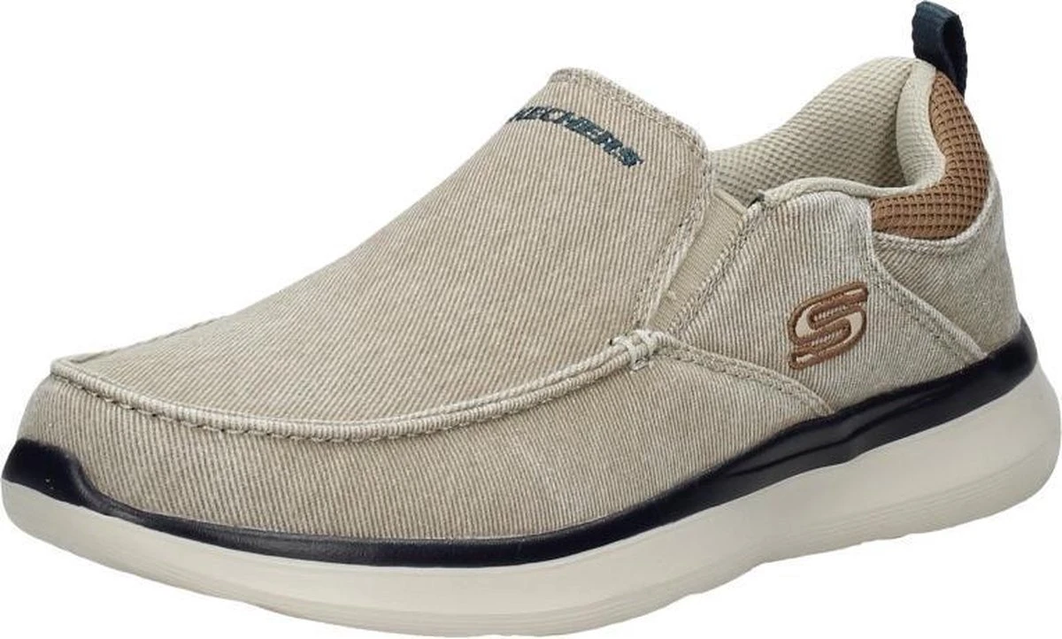 Skechers Delson 2.0 Heren Instappers - Sand - Maat 46 15 Skechers Delson 2.0 Heren Instappers - Sand - Maat 46 - Afbeelding 13