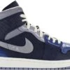Air Jordan 1 Mid SE Craft - Heren Sneakers Schoenen Obsidian-Blue DR8868-400 - Maat EU 44 US 10