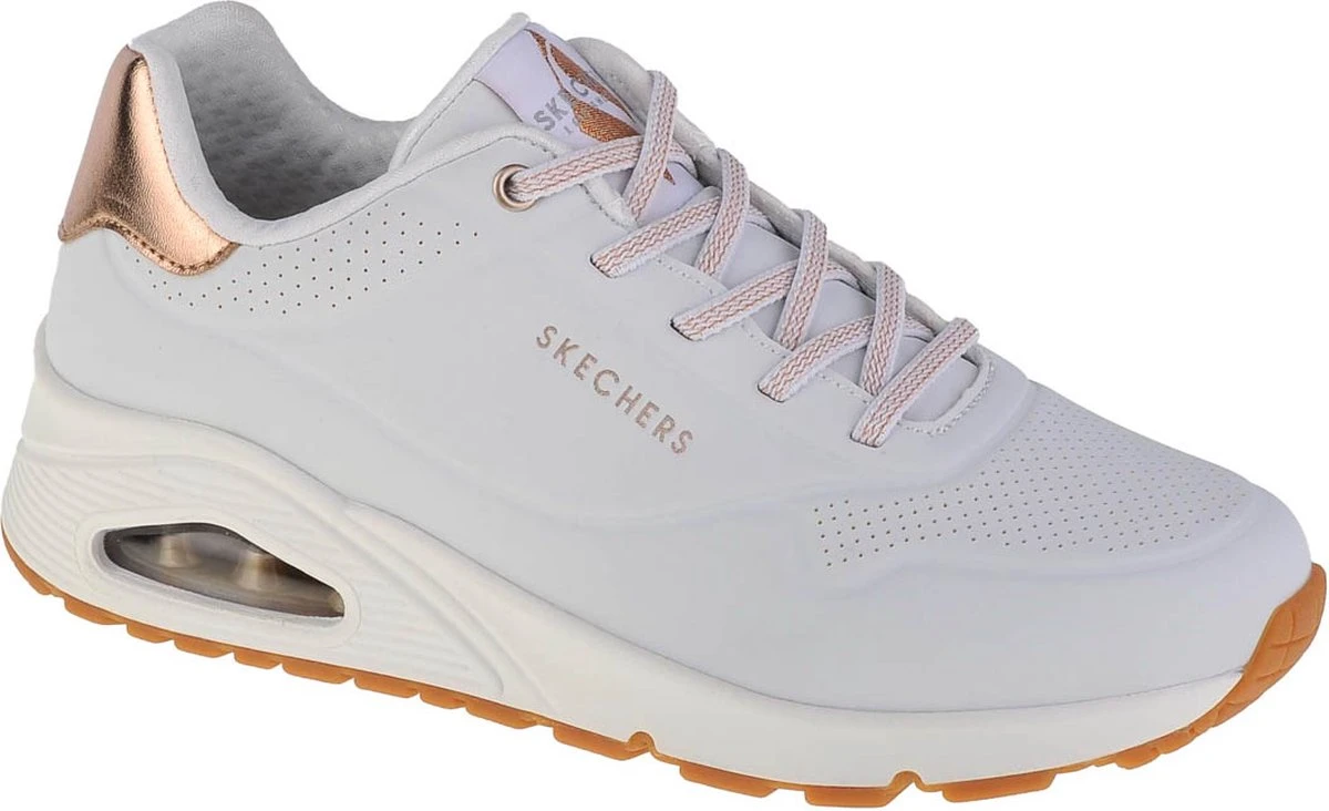 Skechers Witte Sneaker Memory Foam - Maat 39 3 Skechers Witte Sneaker Memory Foam - Maat 39