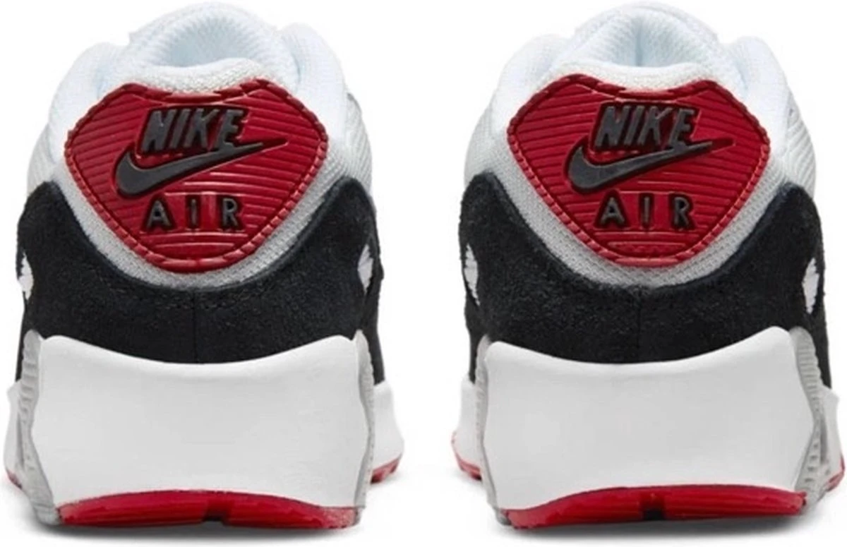 Nike Air Max 90 LTR GS Wit / Rood / Grijs - Sneaker - CD6864-019 - Maat 37.5 7 Nike Air Max 90 LTR GS Wit / Rood / Grijs - Sneaker - CD6864-019 - Maat 37.5 - Afbeelding 5