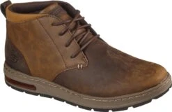 Skechers Evenston-Renli Heren Veterschoenen - Dark Brown - Maat 43 -Nike Winkel 1200x777 3