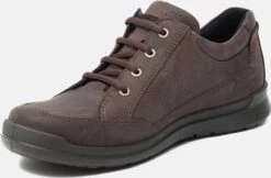 ECCO Irving Leren Heren Veterschoenen - Zwart - Maat 43 - Uitneembare Zool -Nike Winkel 1200x787