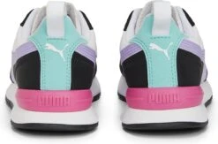 PUMA R78 Unisex Sneakers - White/VividViolet/Black/GlowingPink - Maat 41 -Nike Winkel 1200x792 6