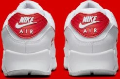 Nike Air Max 90 Wit / Rood - Heren Sneaker - DX8966-100 - Maat 45 -Nike Winkel 1200x795 1