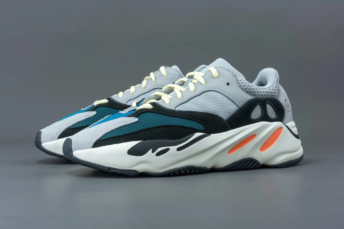 Adidas Yeezy Boost 700 Wave Runner Solid Grey B75571 Maat 40 2/3 GRIJS Schoenen 10 Adidas Yeezy Boost 700 Wave Runner Solid Grey B75571 Maat 40 2/3 GRIJS Schoenen - Afbeelding 8