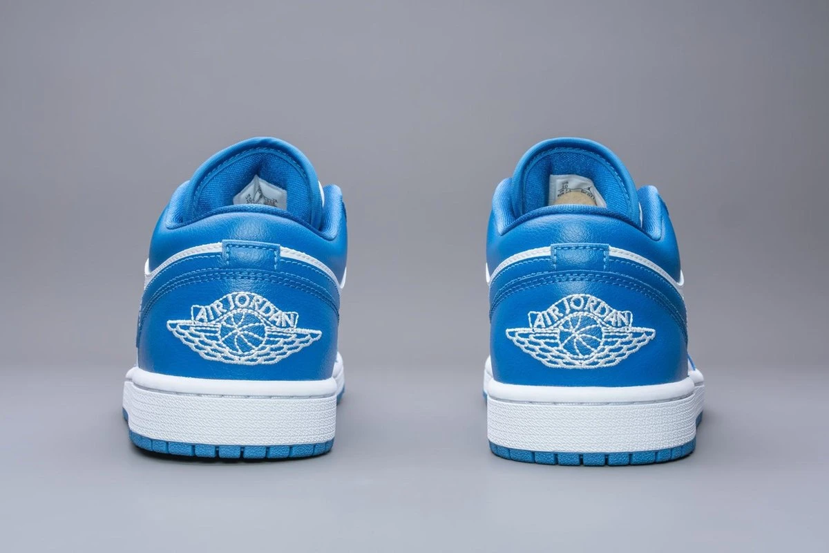 Nike Air Jordan 1 Low Marina Blue (W) DC0774-114 Maat 41 BLAUW Schoenen 8 Nike Air Jordan 1 Low Marina Blue (W) DC0774-114 Maat 41 BLAUW Schoenen - Afbeelding 6