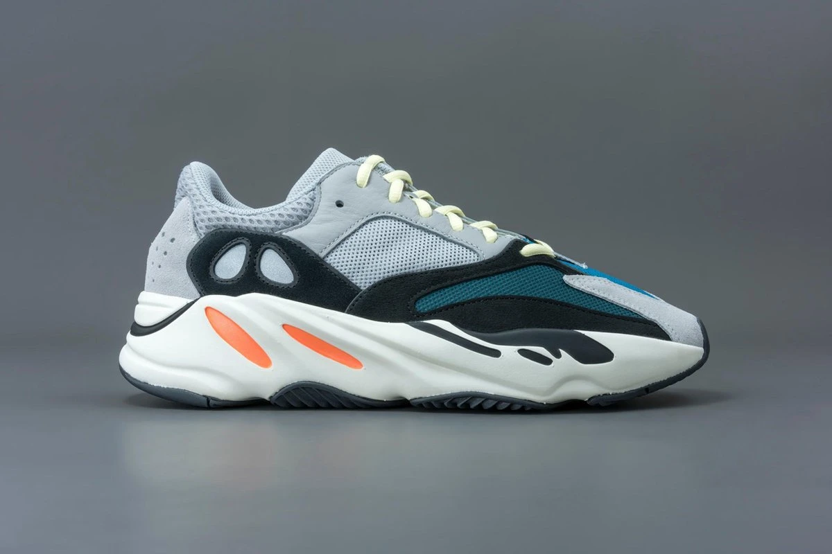 Adidas Yeezy Boost 700 Wave Runner Solid Grey B75571 Maat 40 2/3 GRIJS Schoenen 6 Adidas Yeezy Boost 700 Wave Runner Solid Grey B75571 Maat 40 2/3 GRIJS Schoenen - Afbeelding 4