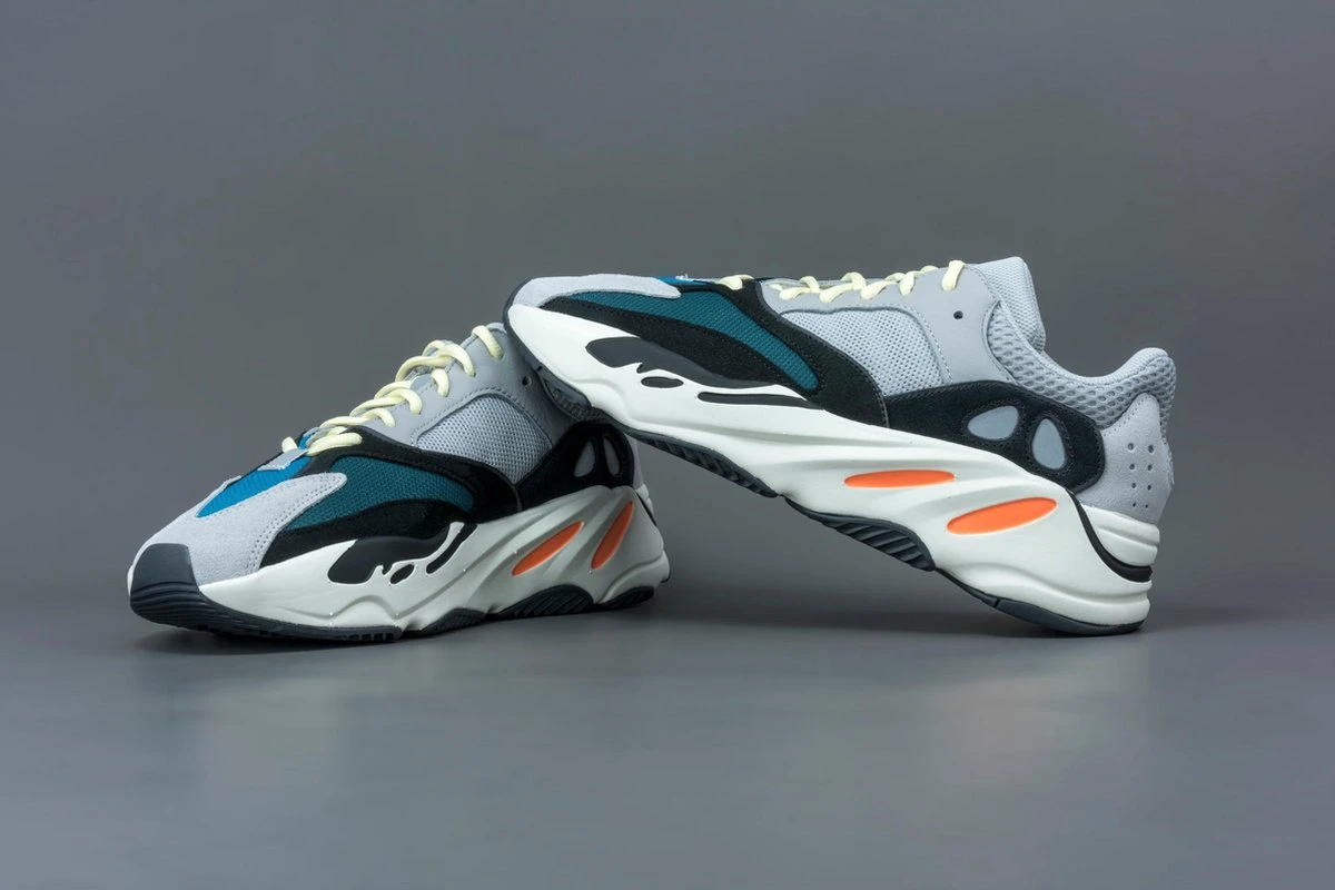 Adidas Yeezy Boost 700 Wave Runner Solid Grey B75571 Maat 40 2/3 GRIJS Schoenen 11 Adidas Yeezy Boost 700 Wave Runner Solid Grey B75571 Maat 40 2/3 GRIJS Schoenen - Afbeelding 9