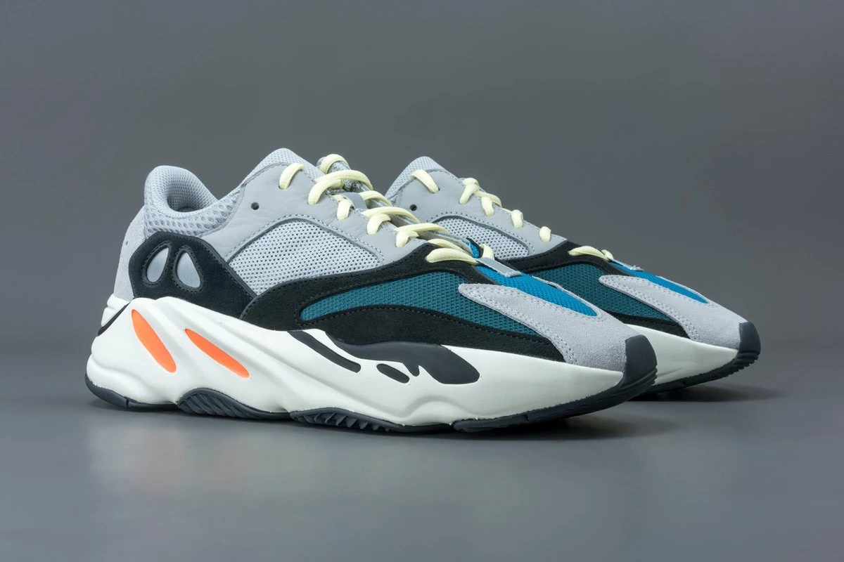 Adidas Yeezy Boost 700 Wave Runner Solid Grey B75571 Maat 40 2/3 GRIJS Schoenen 13 Adidas Yeezy Boost 700 Wave Runner Solid Grey B75571 Maat 40 2/3 GRIJS Schoenen - Afbeelding 11