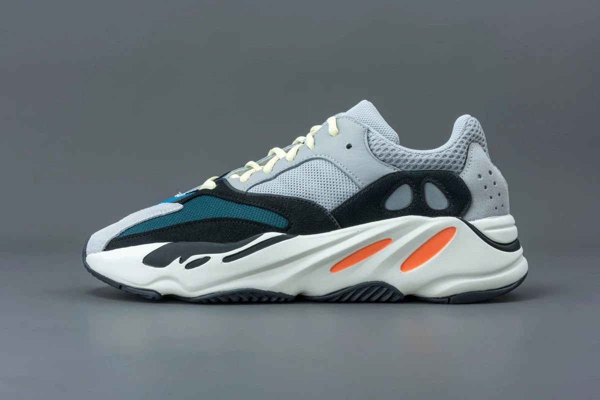Adidas Yeezy Boost 700 Wave Runner Solid Grey B75571 Maat 40 2/3 GRIJS Schoenen 14 Adidas Yeezy Boost 700 Wave Runner Solid Grey B75571 Maat 40 2/3 GRIJS Schoenen - Afbeelding 12