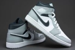 Nike Air Jordan 1 Mid Light Smoke Grey Anthracite 554724-078 Maat 42 Grijs Schoenen -Nike Winkel 1200x800 46