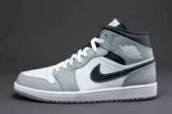 Nike Air Jordan 1 Mid Light Smoke Grey Anthracite 554724-078 Maat 42 Grijs Schoenen -Nike Winkel 1200x800 52