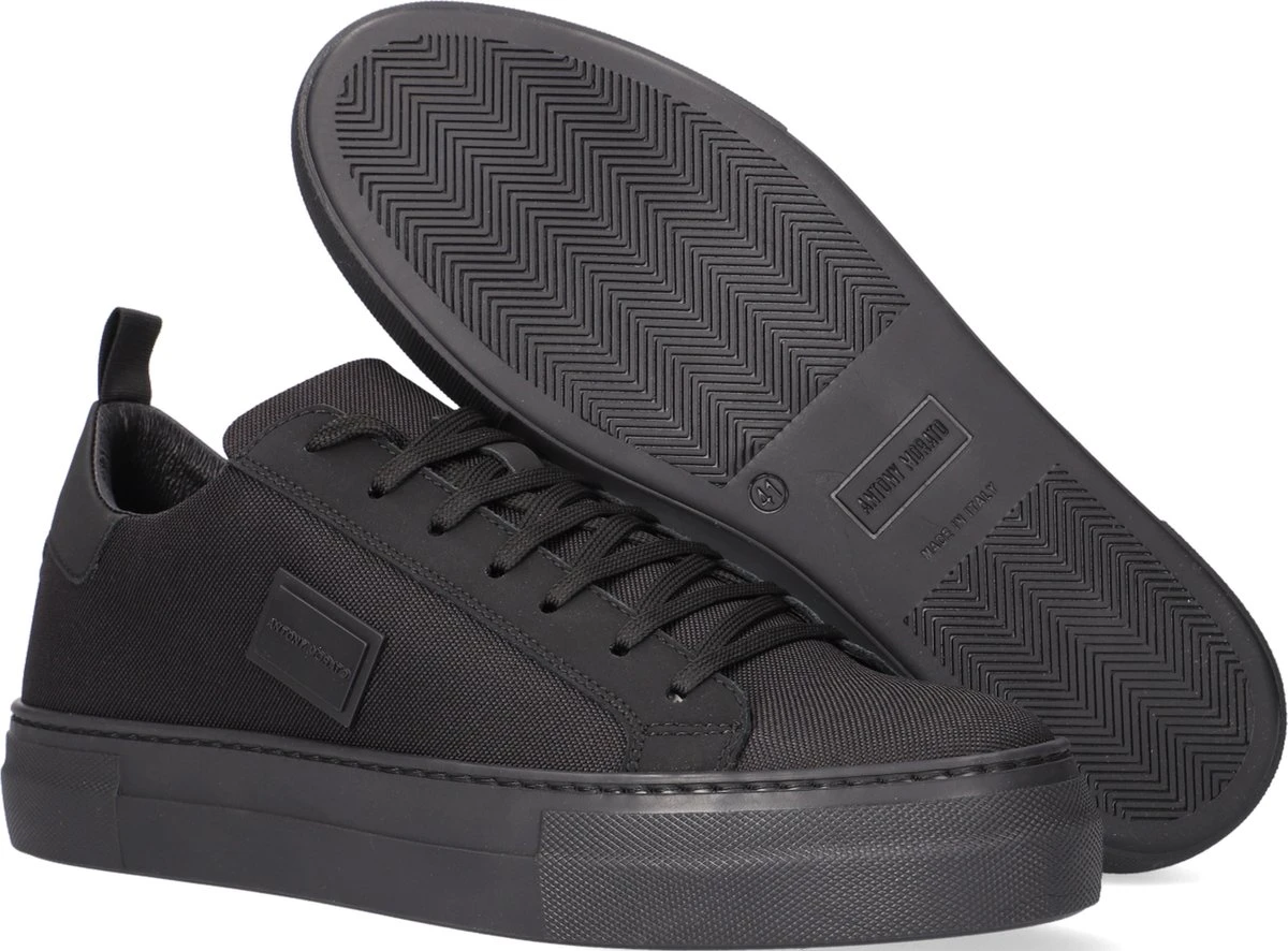 Antony Morato Mmfw01413 Lage Sneakers - Heren - Zwart - Maat 42 16 Antony Morato Mmfw01413 Lage Sneakers - Heren - Zwart - Maat 42 - Afbeelding 14