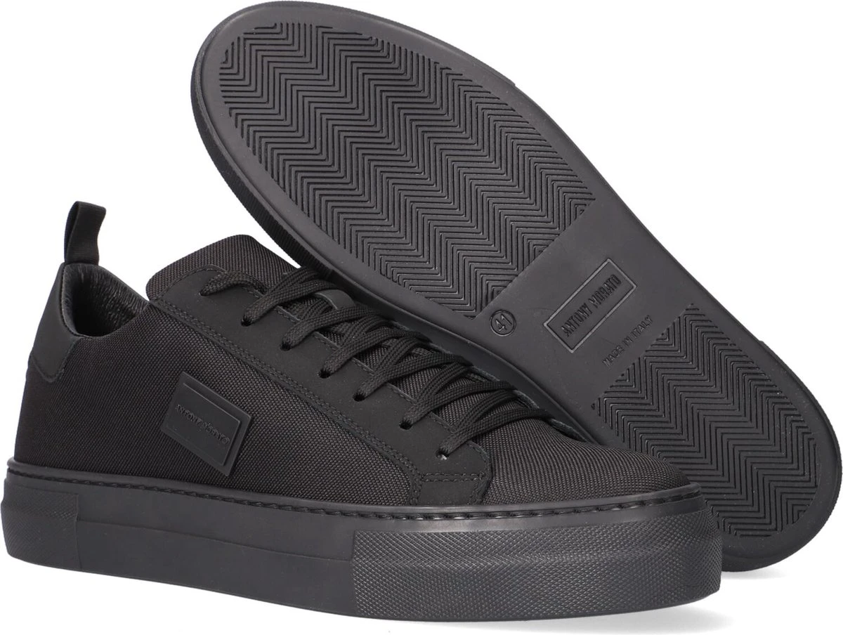 Antony Morato Mmfw01413 Lage Sneakers - Heren - Zwart - Maat 42 5 Antony Morato Mmfw01413 Lage Sneakers - Heren - Zwart - Maat 42 - Afbeelding 3