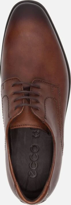 ECCO Melbourne Heren Veterschoen - Cognac - Maat 45 -Nike Winkel 417x1200
