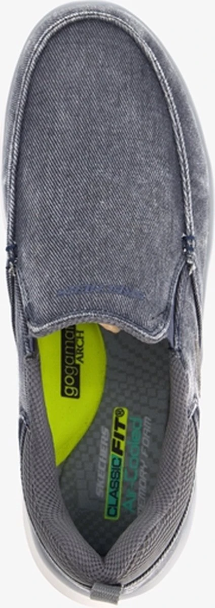 Skechers Delson 2.0 Heren Instappers - Blauw - Maat 48,5 7 Skechers Delson 2.0 Heren Instappers - Blauw - Maat 48,5 - Afbeelding 5