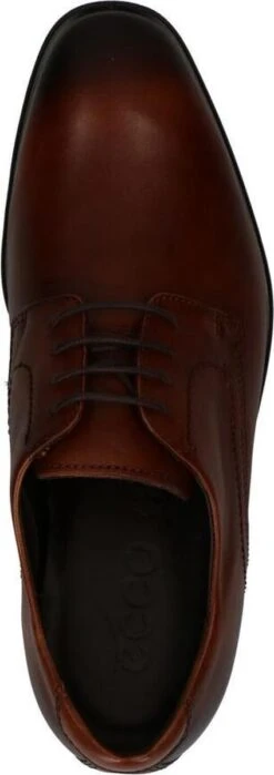 ECCO Melbourne Heren Veterschoen - Cognac - Maat 45 -Nike Winkel 424x1200